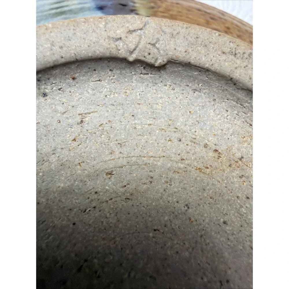 2 Pottery Bowls 9.75